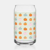 Farbenfrohe Pumpkins Dosenglas (Links)