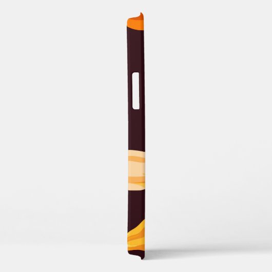 Farbenfrohe Pumpkins: dunkle Herbsteleganz. Case-Mate iPhone Hülle (Rückseite / Rechts)