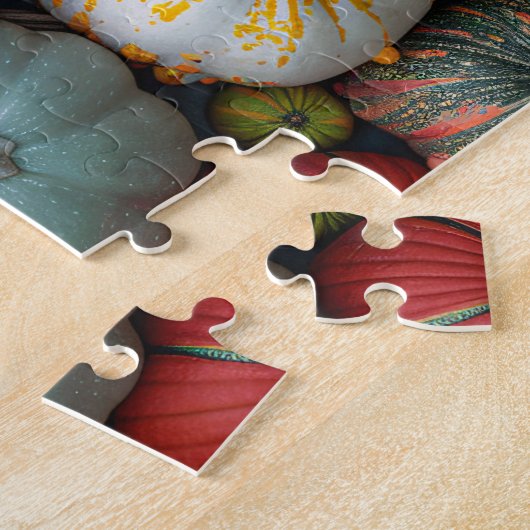 Farbenfrohe Pumpkins Gourds und Squash Puzzle (Seite)