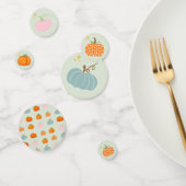 Farbenfrohe Pumpkins Konfetti (Gruppe)