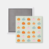 Farbenfrohe Pumpkins Magnet (Vorderseite/Rückseite)