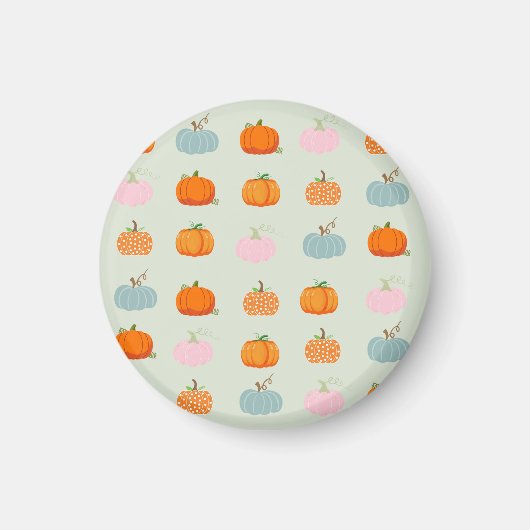 Farbenfrohe Pumpkins Magnet (Vorne)