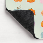 Farbenfrohe Pumpkins Mousepad (Ecke)