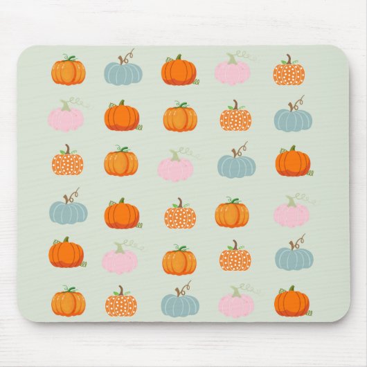 Farbenfrohe Pumpkins Mousepad (Vorne)
