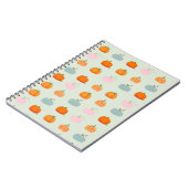 Farbenfrohe Pumpkins Notizblock (Linke Seite)