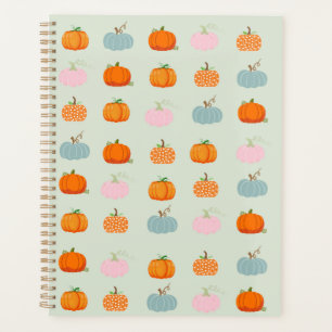 Farbenfrohe Pumpkins Planer