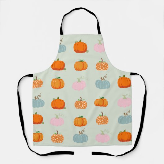 Farbenfrohe Pumpkins Schürze (Vorderseite)