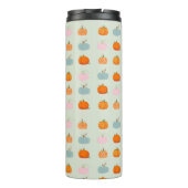 Farbenfrohe Pumpkins Thermosbecher (Rückseite)