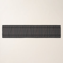 Farbenfrohe Punkte auf schwarzem Hintergrund Schal