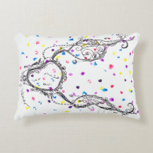 Farbenfrohe Punkte Fantasy-Fußball