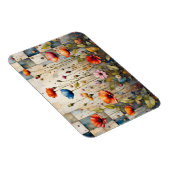 Farbenfrohe Pupien und Patchwork Magnet (Rechte Seite)