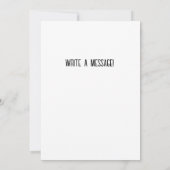 Farbenfrohe Puppy-Paw-Drucke mit benutzerdefiniert Karte (Rückseite)