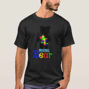 farbenfrohe Puzzleteile Autismus-Bewusstsein Autis T-Shirt