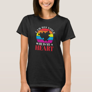 farbenfrohe Puzzleteile Autismus-Bewusstsein Fried T-Shirt