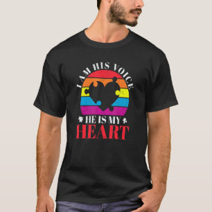 farbenfrohe Puzzleteile Autismus-Bewusstsein Fried T-Shirt