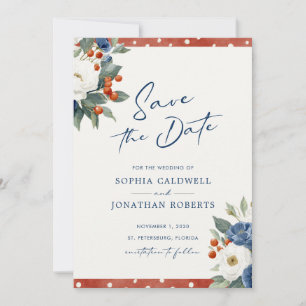 Farbenfrohe QR Code Hochzeit Save The Date