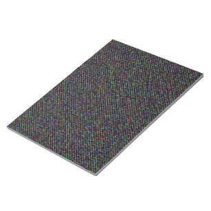 farbenfrohe Quadrate geometrisch einzigartiges Mus Notizblock