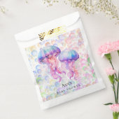 Farbenfrohe Qualle und Bläschen Girl Baby Dusche Geschenktütchen (Versiegelt)