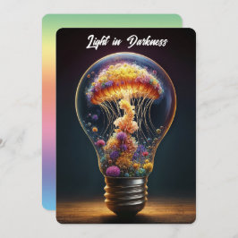 Farbenfrohe Quallen-Lampe traumhaft ozeanische Mag Einladung