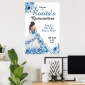 Farbenfrohe Quinceanera Poster (Heimbüro)