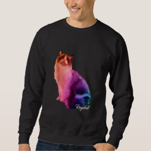 Farbenfrohe Ragdoll Katze Funny Kätzchens Kitten E Sweatshirt