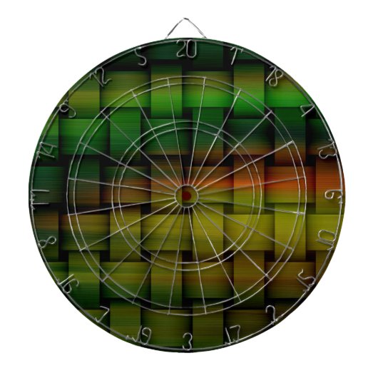 Farbenfrohe Rainbow Art Grafikdesign 2 Dartscheibe (vorne)