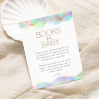 Farbenfrohe Rainbow-Bubble-Babydusche Bücher für B