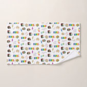 Farbenfrohe Rainbow Cake Desserts & Sprinkles Must Badhandtuch Set (Handtuch)