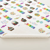 Farbenfrohe Rainbow Cake Desserts & Sprinkles Must Sherpadecke (3/4)