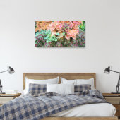 Farbenfrohe Rainbow Coleus Pflanze Fotografie Leinwanddruck (Insitu (Schlafzimmer))