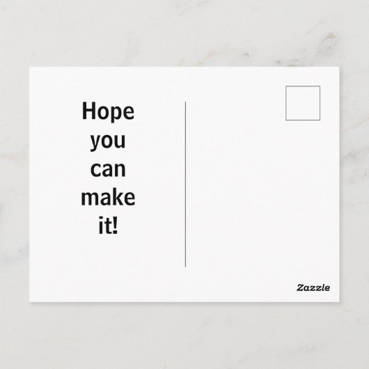 Farbenfrohe Rainbow-Criss-Cross-Streifen Einladung Postkarte (Rückseite)