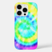 Farbenfrohe Rainbow-Gefärbte Krawatte Case-Mate iPhone Hülle (Rückseite)