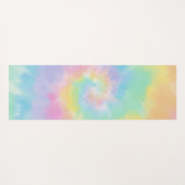 Farbenfrohe Rainbow Gefärbte Krawatte Liebe Yoga Yogamatte (Rückseite (Horizontal))