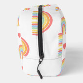 Farbenfrohe Rainbow Girl Waschbeutel (Rechts)