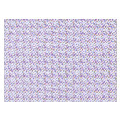 Farbenfrohe Rainbow Icon-Muster Tischdecke (Vorderseite (Horizontal))