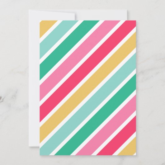 Farbenfrohe Rainbow-Kinderdusche per Mail Einladung (Rückseite)