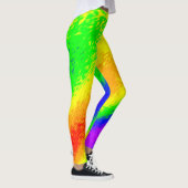 Farbenfrohe Rainbow Leggings (Rechts)
