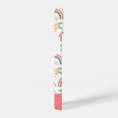 Farbenfrohe Rainbow-Muster iPhone Hülle (Rechte Seite)