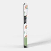Farbenfrohe Rainbow Polka Dot Pattern iPhone Hülle (Rechte Seite)