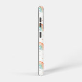 Farbenfrohe Rainbow Polka Dot Pattern Samsung Galaxy Hülle (Rechte Seite)