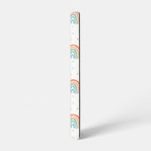 Farbenfrohe Rainbow Polka Dot Pattern Samsung Galaxy Hülle (Linke Seite)