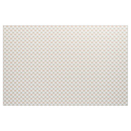 Farbenfrohe Rainbow Polka Dot Pattern Stoff (Yard (91,4 cm))