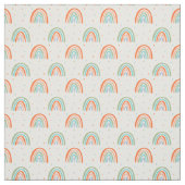 Farbenfrohe Rainbow Polka Dot Pattern Stoff (Muster)
