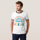 Farbenfrohe Rainbow T-Shirt (Vorne ganz)