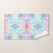 Farbenfrohe Rainbow-Tribal Boho-Gefärbte Krawatte Badhandtuch Set (Handtuch)