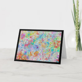 Farbenfrohe Ramblas die Karte