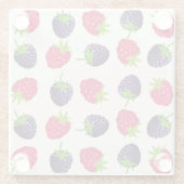 Farbenfrohe Rasberry & BlackBerry Untersetzer (Rückseite)