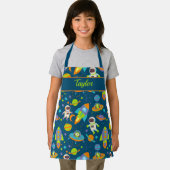 Farbenfrohe Raumfähre Schürze (Insitu)