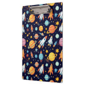 Farbenfrohe Raumforschung Klemmbrett (Links)