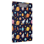 Farbenfrohe Raumforschung Klemmbrett (Rechts)